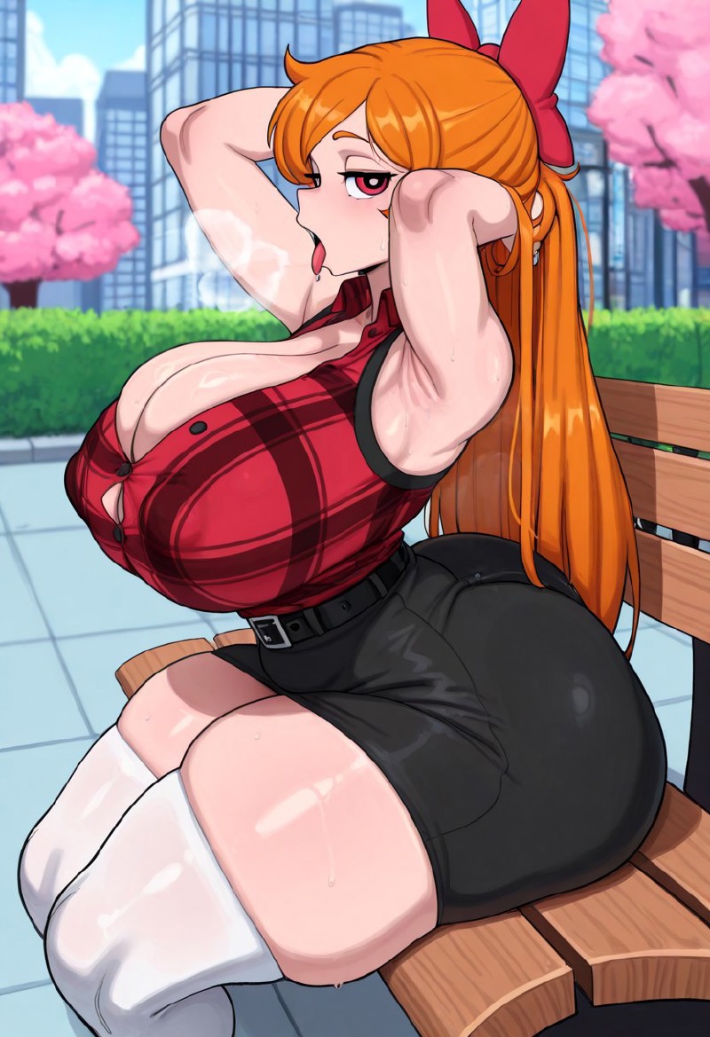 Blossom (Powerpuff Girls) Rule 34 Image