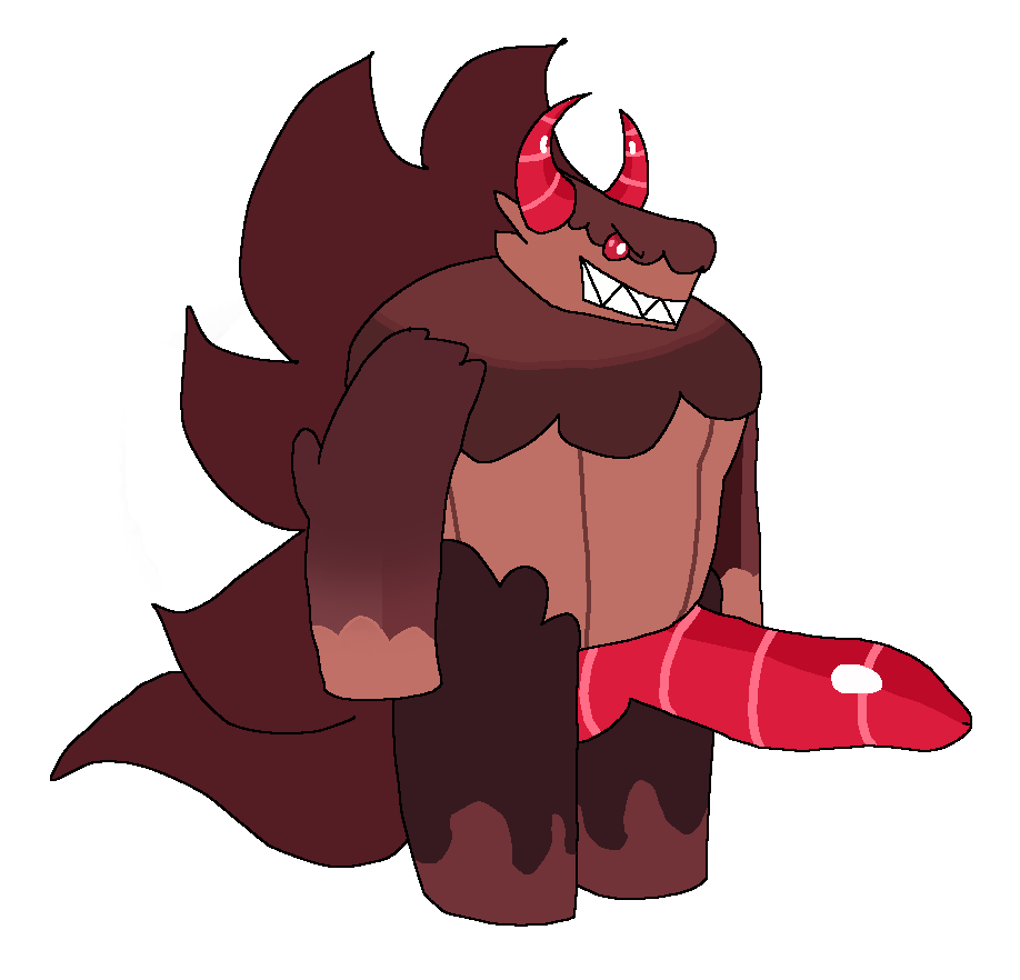 1boy choco_werehound_brute cookie_run cookie_run_kingdom huge_cock muscular_male