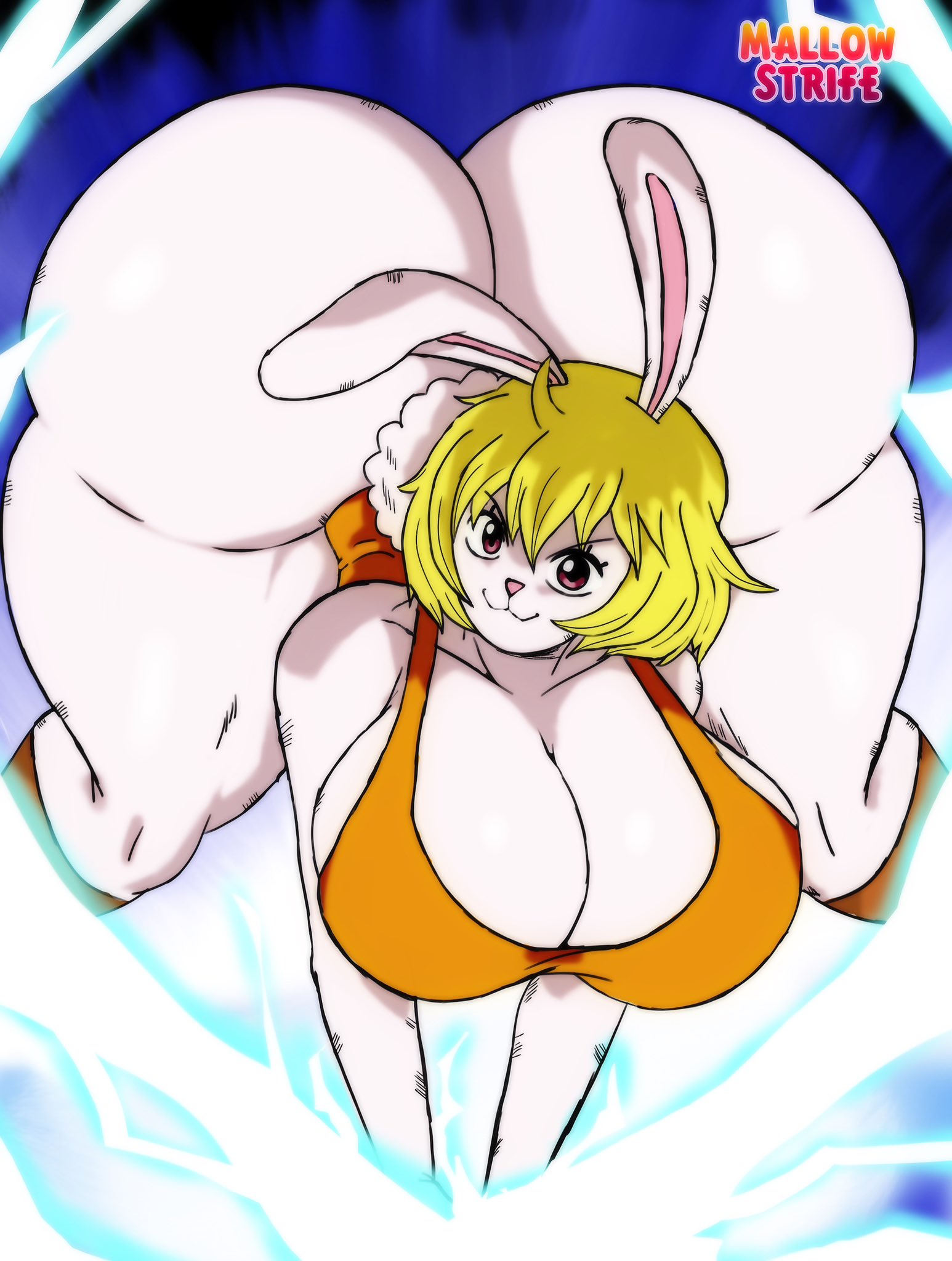 1girls, ass, big ass, big breasts, big butt, breasts, bubble ass, bubble butt, carrot (one piece), fat ass, fat butt, female, female only, huge ass, huge butt, mallow strife, one piece, thick ass, thick butt, thick thighs