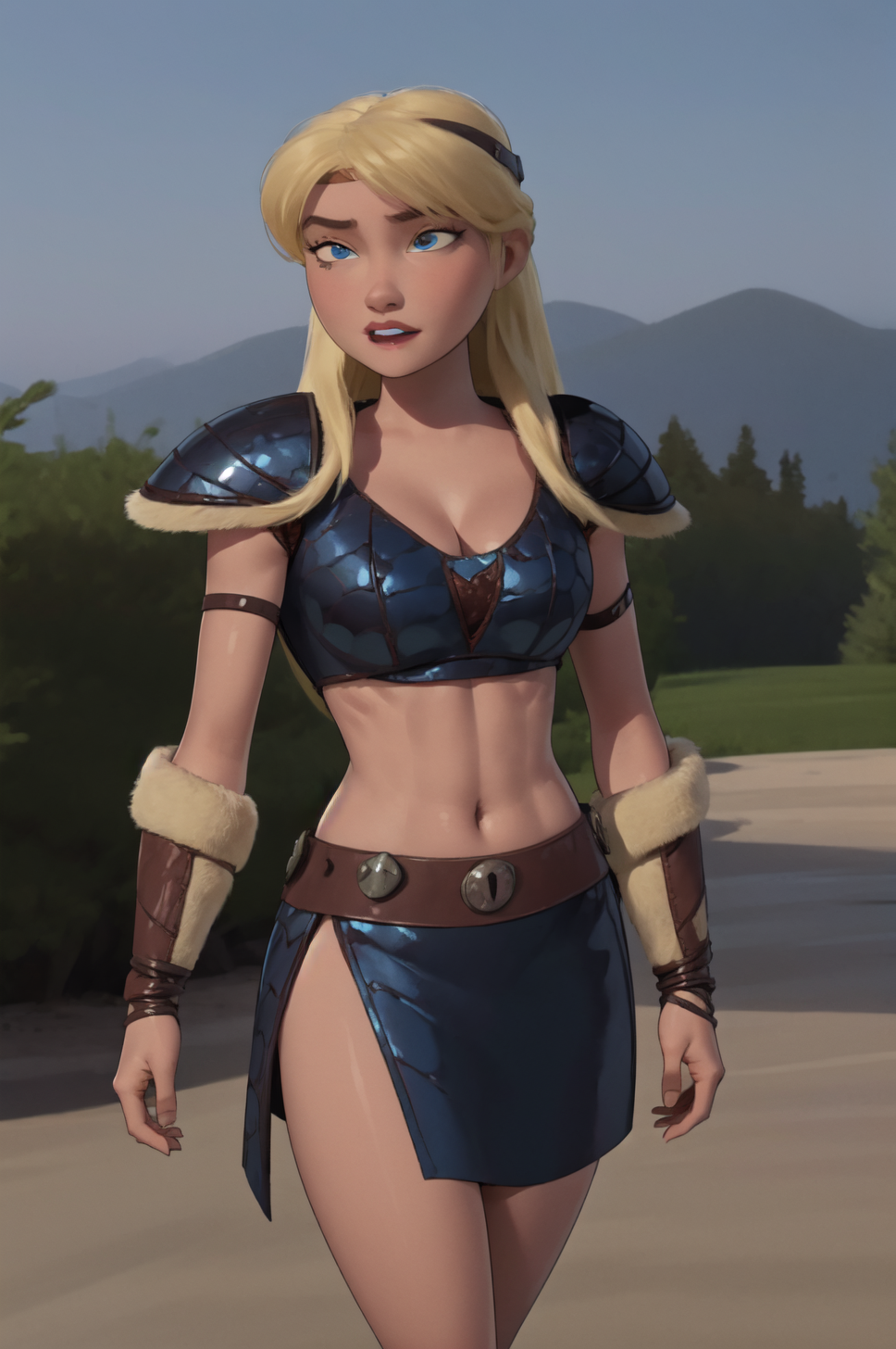 1girls ai_generated astrid_hofferson blonde_hair blue_eyes cleavage curvaceous curvy curvy_body curvy_female curvy_figure dreamworks female female_only hourglass_figure how_to_train_your_dragon inner_sideboob light-skinned_female light_skin mrseyker pixai solo solo_female voluptuous voluptuous_female