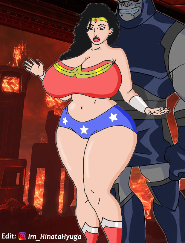 1boy 1girls apokolips ass big_ass big_breasts breasts darkseid dc dc_comics edit huge_ass huge_breasts huge_butt huge_cock instagram saturnxart voluptuous warner_brothers wonder_woman wonder_woman_(series)