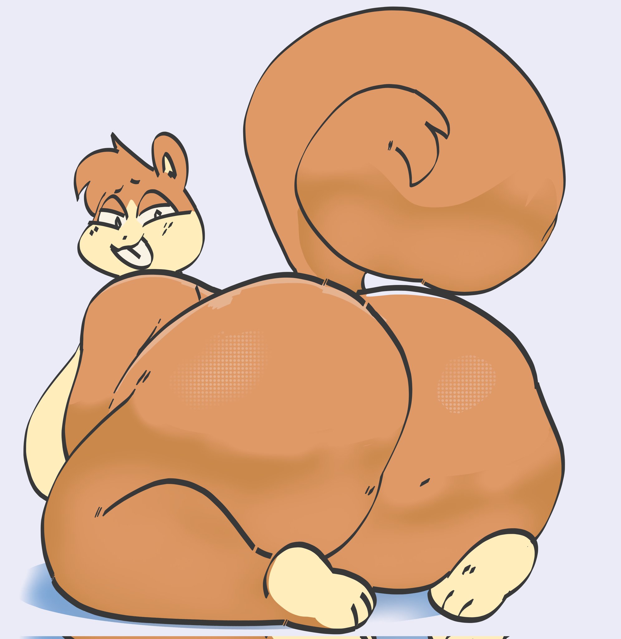 1girls, 2021, anthro, ass, ass focus, big ass, breasts, brown fur, buckteeth, bushy tail, curvaceous, female, furry, huge ass, large ass, large breasts, looking at viewer, looking back, mammal, mooncheez3, nickelodeon, nude, nude female, rodent, sandy cheeks, sideboob, smile, solo, solo female, solo focus, spongebob squarepants, squirrel, straight hair, thick thighs, venus body, voluptuous, wide hips