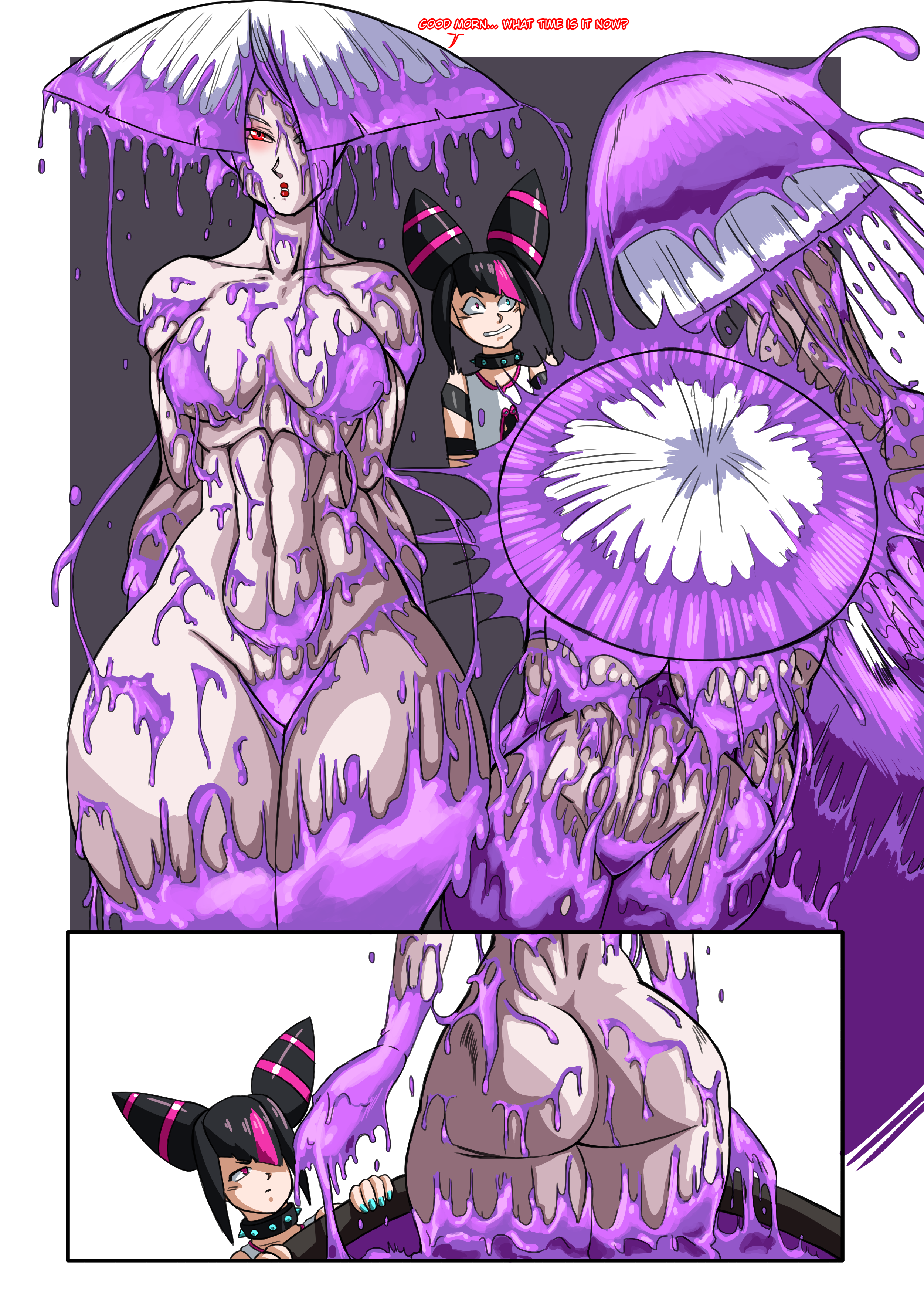 2girls, a.k.i., abs, asian, ass, bath, big ass, breasts, capcom, charge sol, female, hi res, huge ass, human, juri han, large breasts, multiple females, multiple girls, muscular, muscular female, pussy, red eyes, short hair, slime, street fighter, street fighter 6, thick, thick thighs, thighs, video games, wet, wet body, wet pussy, white hair, white skin