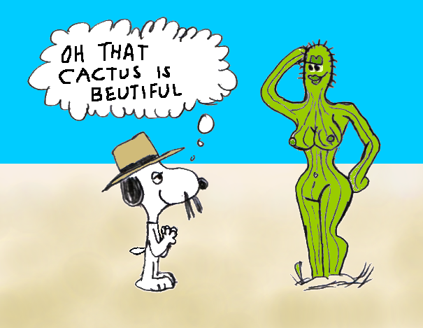 anthro cactus canine dog furry peanuts spike spike_(peanuts) tagme