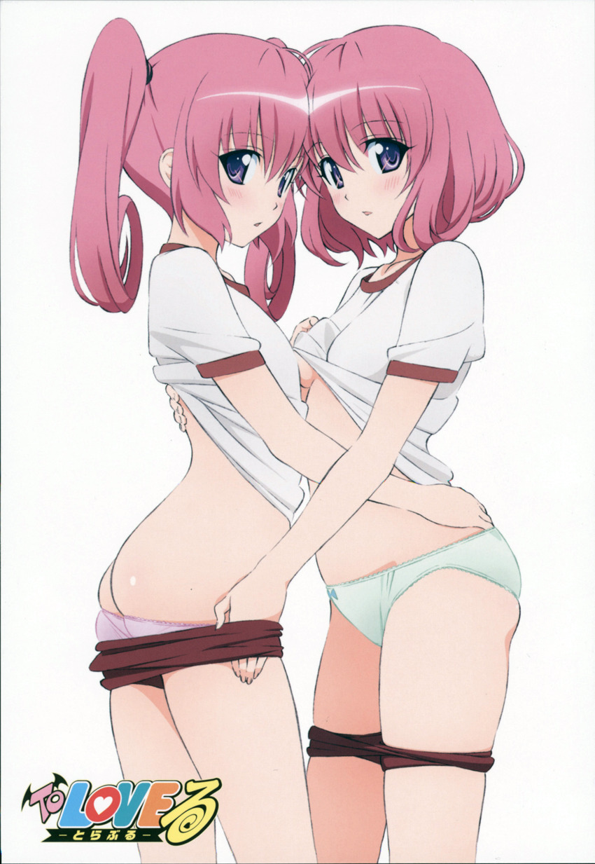 momo_velia_deviluke nana_asta_deviluke pink_hair tagme to_love-ru