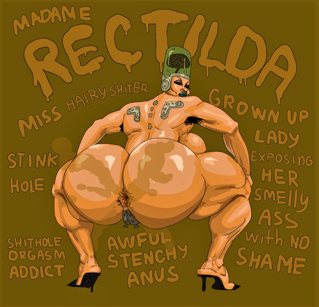 bimbo, breasts, fart, female, huge breasts, madame rectilda, nasty, vkorg