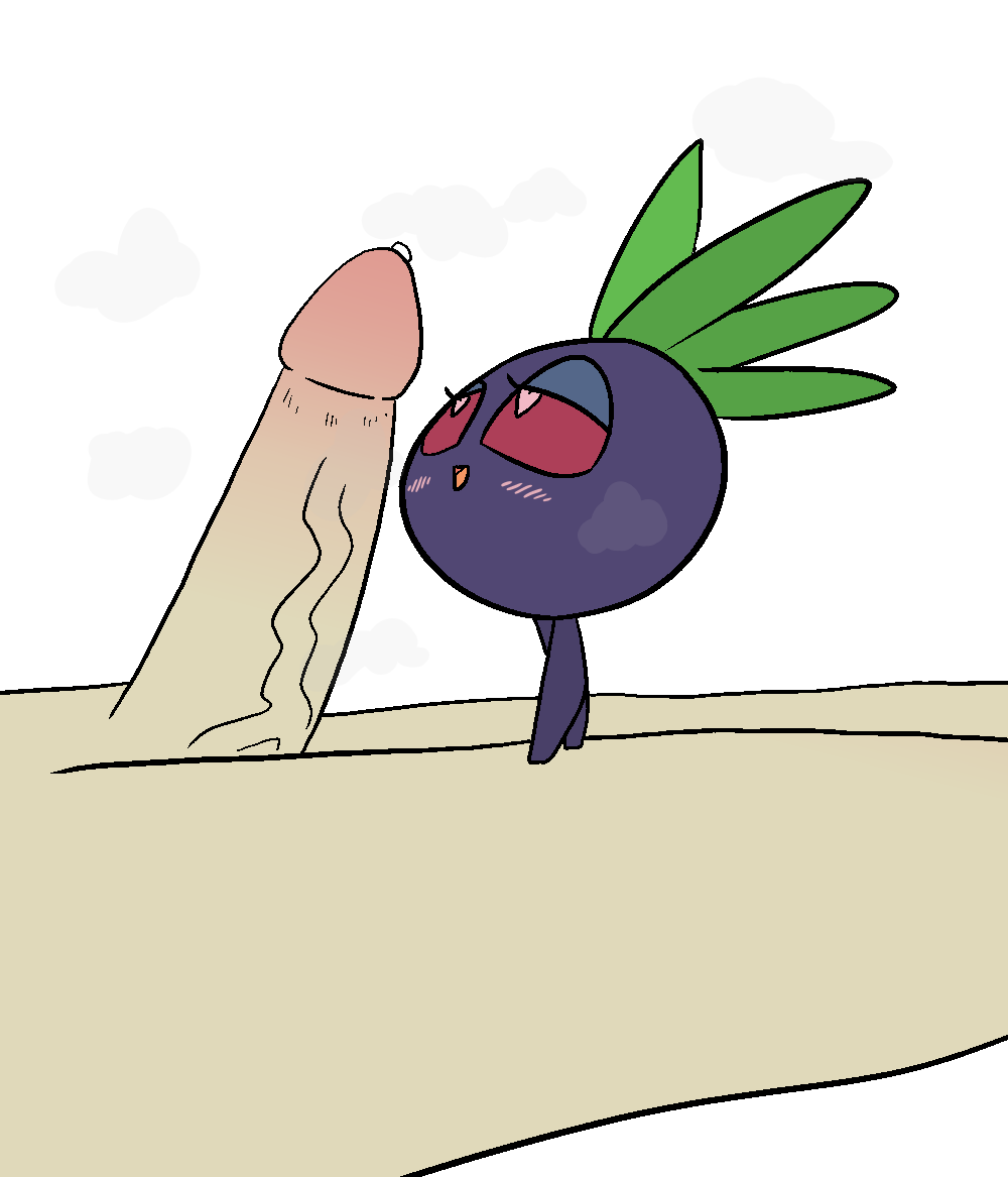 <3_eyes alpha_channel blush duo erection female feral genitals happy_harvey heart human larger_male lidded_eyes looking_up male male/female mammal nintendo oddish open_mouth orb penis plant plant_hair pokémon_(species) pokemon pseudo_hair purple_body simple_background size_difference smaller_female smile tiptoes transparent_background vein veiny_penis video_games