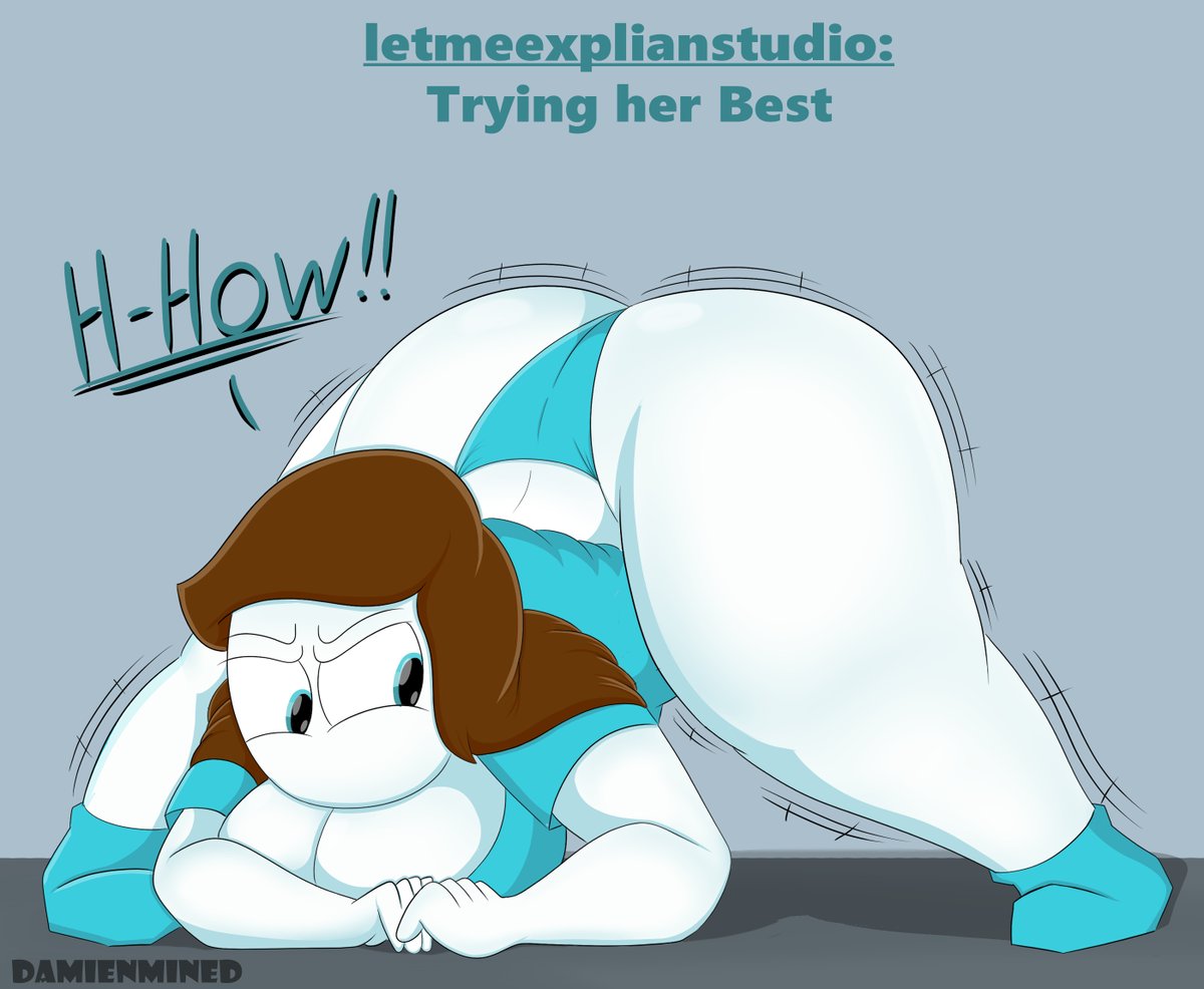 ass_up damienminded female female_only huge_ass jack-o_pose let_me_explain_studios rebecca_parham tagme youtube youtuber