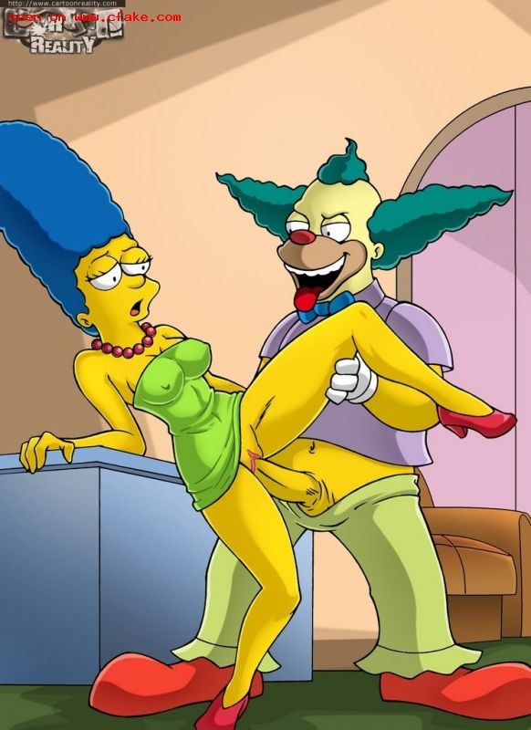 artist_request cartoonreality.com cheating cheating_wife clown krusty_the_clown marge_simpson netorare sex the_simpsons