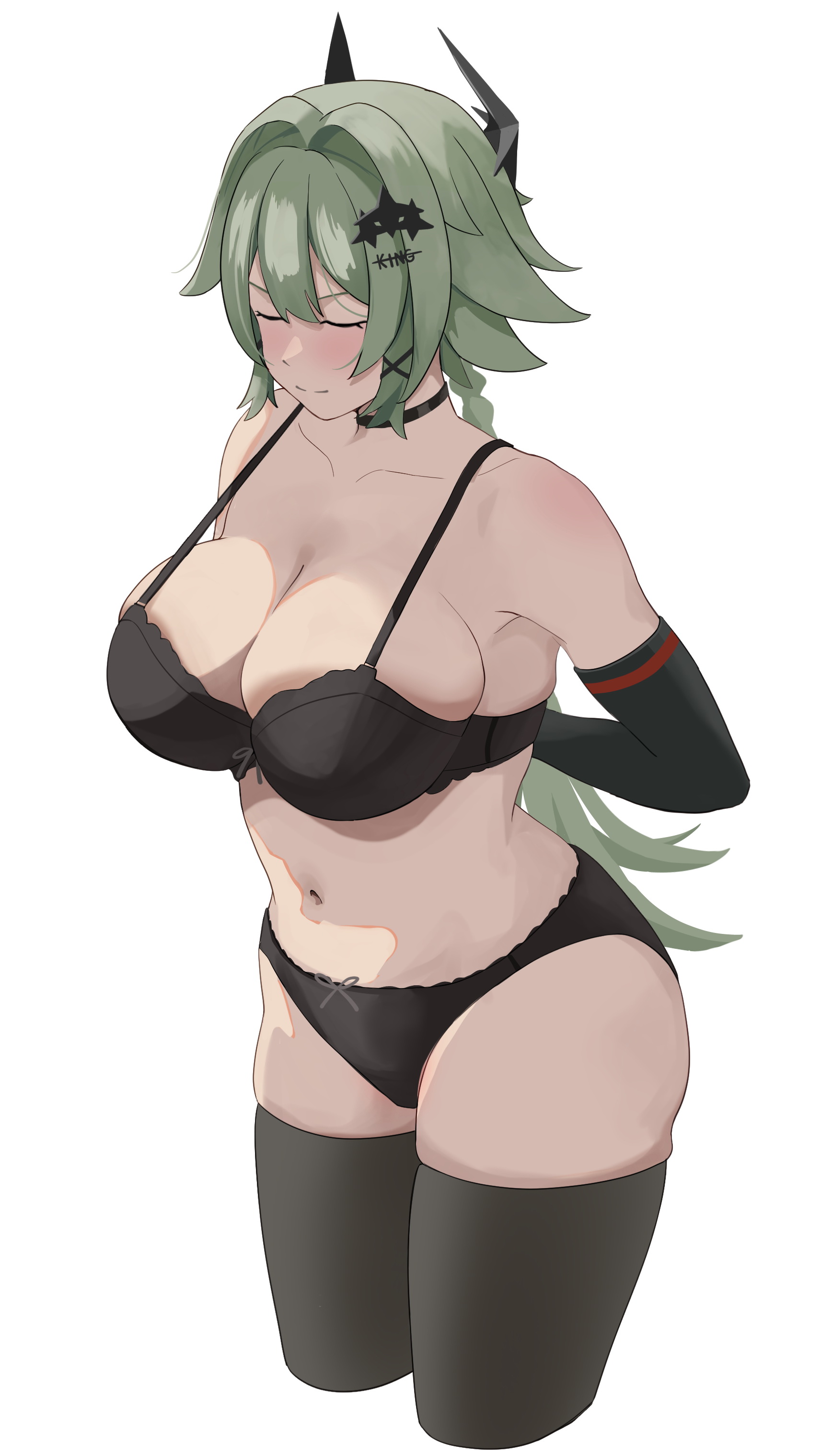 2d, 2d (artwork), 2d artwork, caesar king, green hair, zenless zone zero