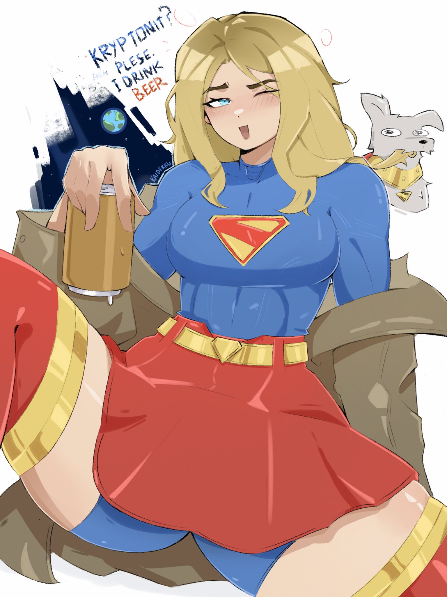 1girls, alien, alien girl, alien humanoid, big ass, big breasts, big thighs, breasts, curvaceous, curvy, curvy figure, dc, dc comics, dcu, digital media (artwork), female, hips, hourglass figure, huge ass, huge breasts, huge thighs, kaidekku, kara zor-el, krypto, kryptonian, large ass, large breasts, large thighs, legs, light skin, light-skinned female, mature, mature female, milly alcock, slim waist, supergirl, supergirl (dcu), superman (2025), superman (series), thick, thick hips, thick legs, thick thighs, thighs, voluptuous, waist, wide hips, wide thighs