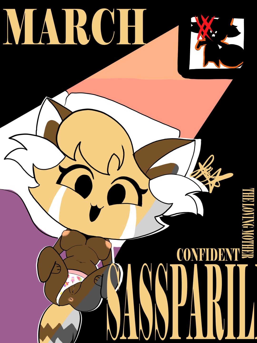 Sassparilla (Chikn Nuggit) Rule 34 Image