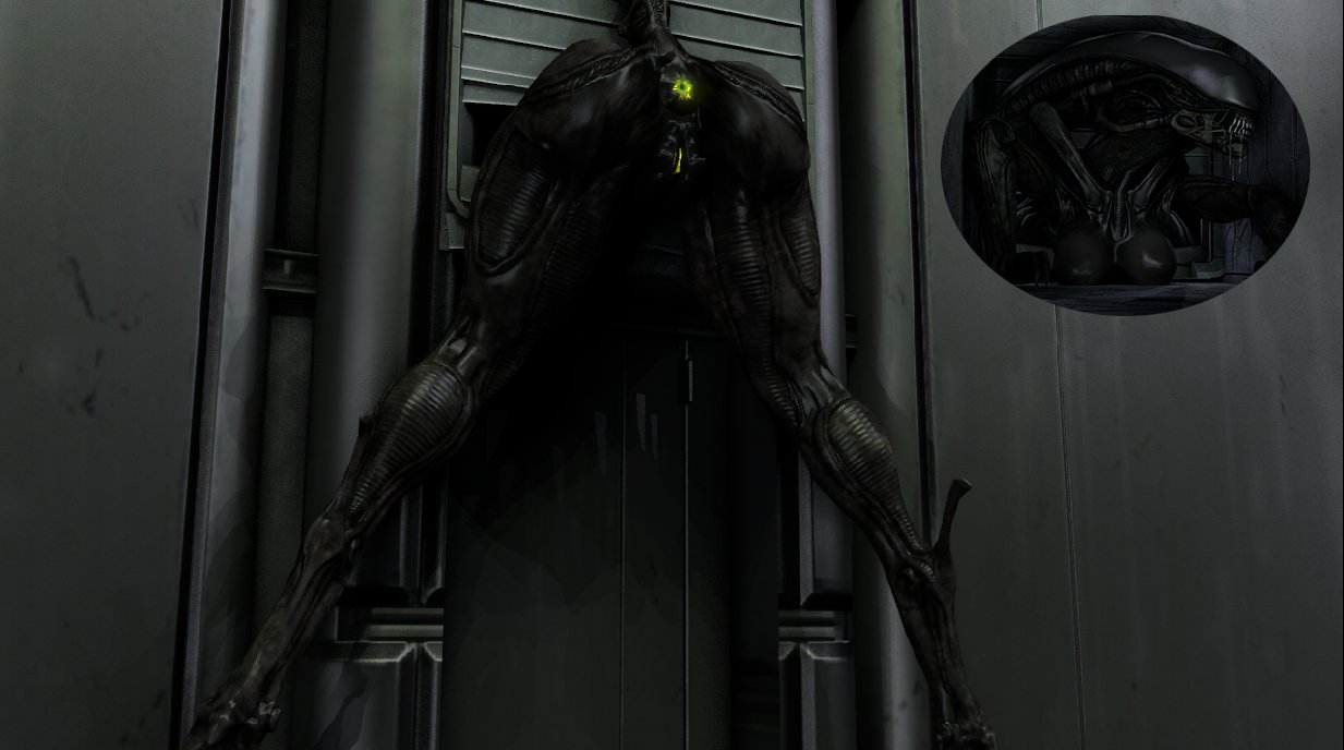 1girls, 3d, 3d (artwork), alien, alien (franchise), alien girl, anus, ass, big breasts, breasts, exoskeleton, female, female only, female xenomorph, glowing, pussy, solo, solo female, stuck, tagme, tail, white-crow, xenomorph