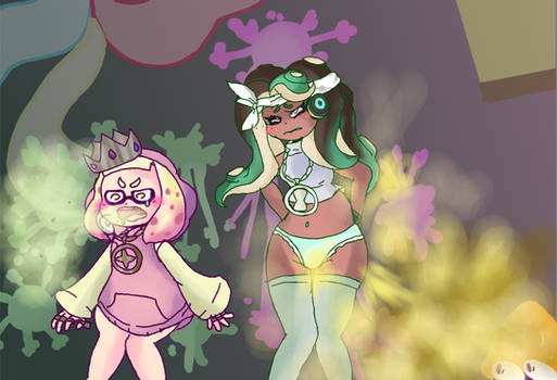 burp burp_cloud burping dark-skinned_female dark_skin fart fart_cloud farting female marina_(octo_expansion) marina_(splatoon) panties pearl_(octo_expansion) pearl_(splatoon) splatoon splatoon_2:_octo_expansion