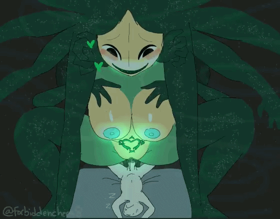 1boy, 1girls, animated, anonymous male, big breasts, breasts, completely nude, duo, female, forbiddenchees8, green body, green skin, male, nude, orgasm, original, original character, pussy, pussy juice, sex, somnophilia, straight, tagme, taller female, vaginal penetration