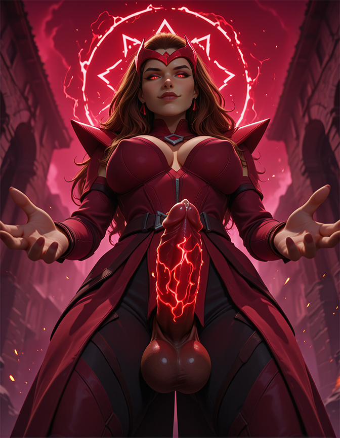 Scarlet Witch (Marvel) Rule 34 Image