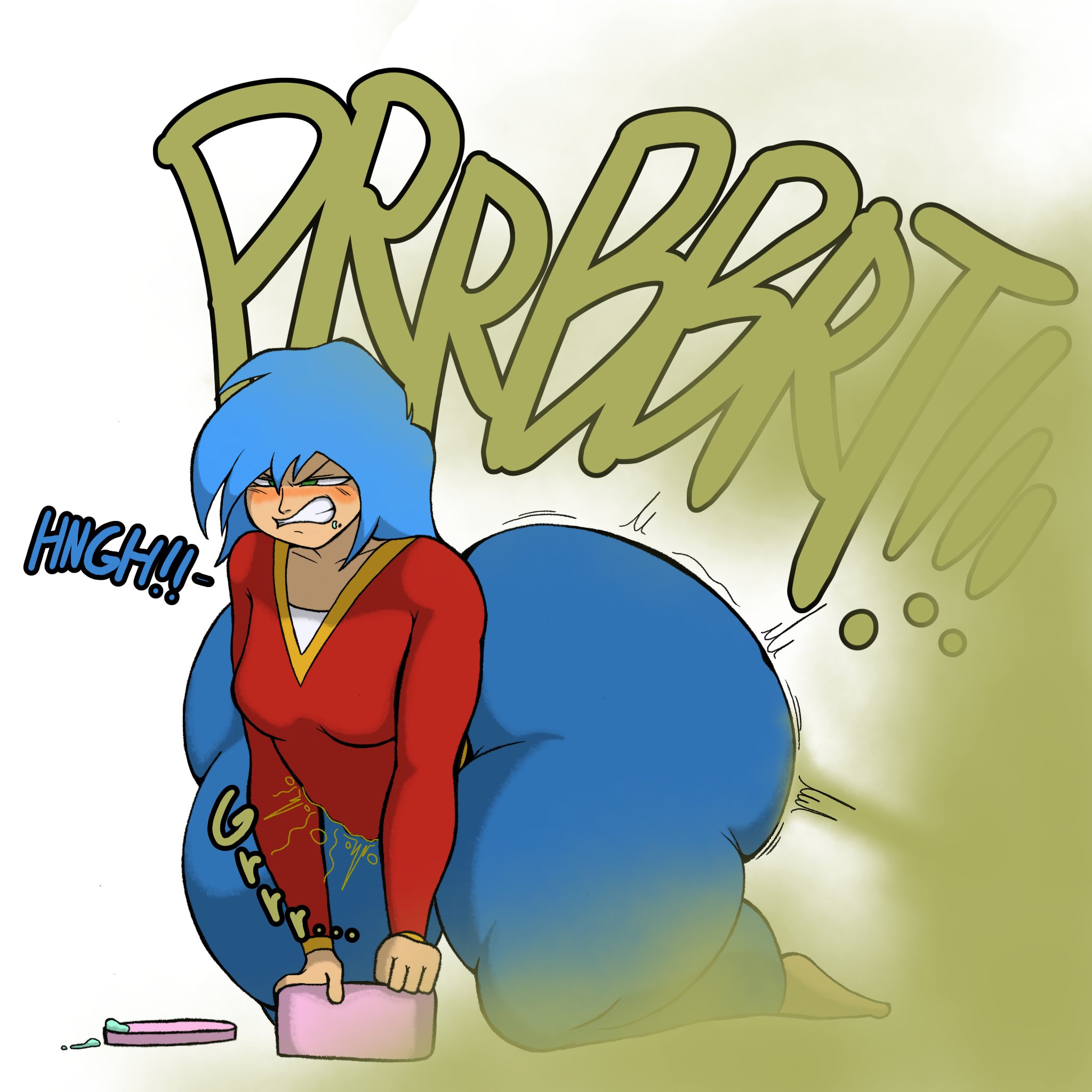 fart, fart cloud, fart fetish, farting, kappa mikey, mitsuki (kappa mikey), nightmaresfd