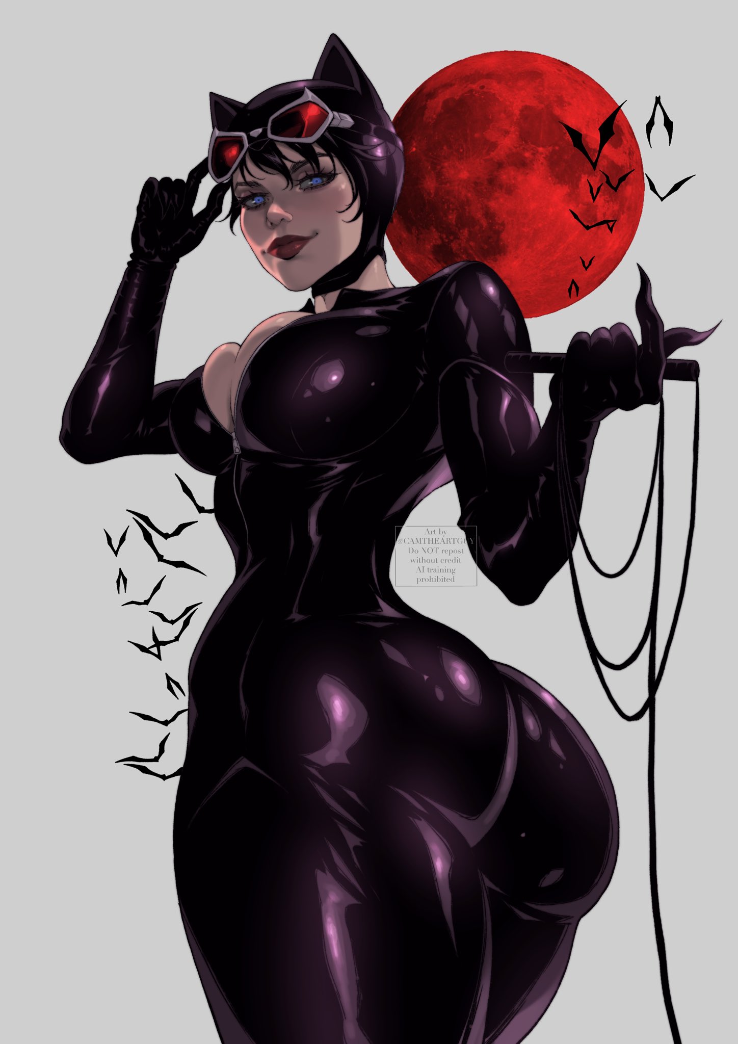 1girls, 2025, ass, barely contained breasts, batman (series), big ass, big breasts, big butt, bodysuit, camtheartguy, catwoman, cleavage, color, colored, dc, dc comics, fat ass, female, female only, huge ass, huge butt, large ass, large breasts, large butt, latex, light skin, light-skinned female, pinup, selina kyle, shiny, shiny clothes, skin tight, supersuit, thick ass, tight clothes, tight clothing, tight suit, tight supersuit, undersized clothes