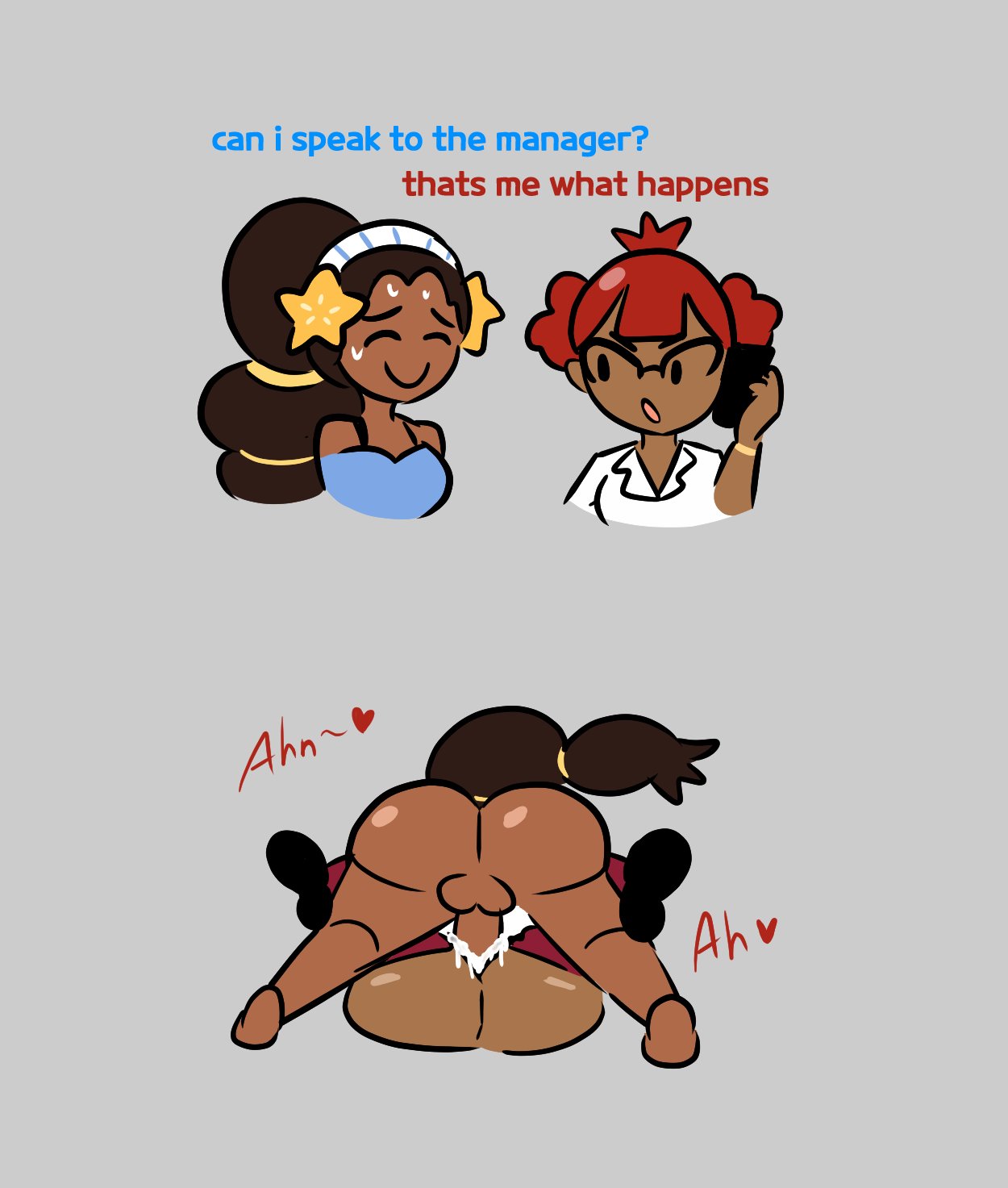 1futa, 1girls, cookie run, cookie run kingdom, cum, female, futa on female, futanari, pomegranate cookie, starfruit cookie, tagme