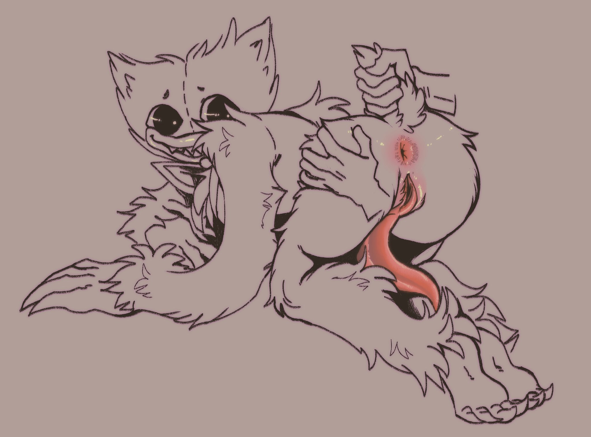 anus, ass, bunny tail, fluffy, grab the butt, grabbing, grabbing ass, huggy wuggy, male, monster, nightmare fuel, penile, penis, poppy playtime, presenting ass, ruinh00d, smile, tail, tentacle, teratophilia