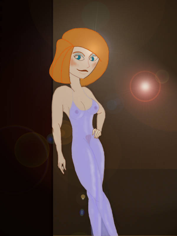 ann_possible disney female female_only human kim_possible nipples solo straight_hair tagme yumibow