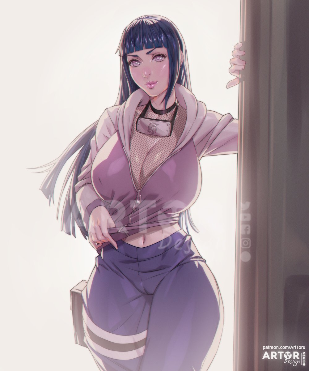 1girls, alternate breast size, arttoru, big breasts, breasts, cameltoe, clothed female, female, female only, fully clothed, huge breasts, hyuuga hinata, large breasts, naruto, naruto (series), naruto shippuden, pussy, solo