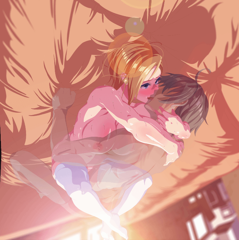animated, breasts, eliza yukifune, female, kissing, magicami dx, sex, tagme