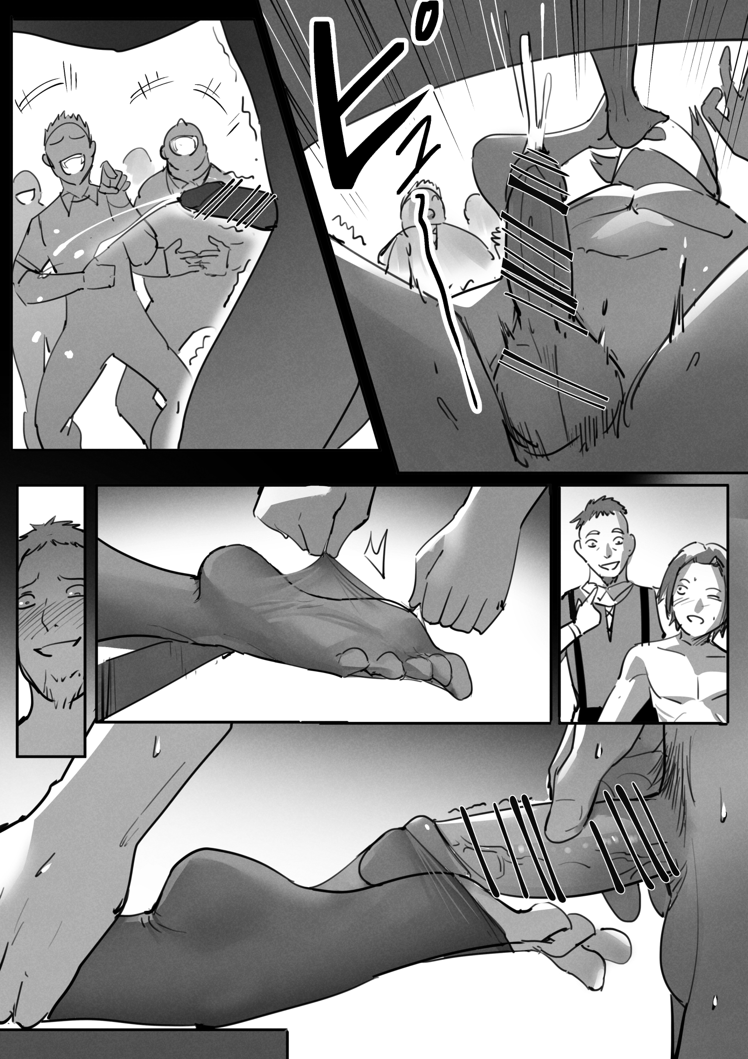 1girls, blush, comic, cum, doujinshi, drunk, egyptian toe, ejaculation, erection, eula (genshin impact), feet, female, female focus, foot fetish, footjob, genshin impact, greyscale, hands-free, hands-free ejaculation, handsfree ejaculation, laughing, male, monochrome, penis, pubic hair, rape, ruined orgasm, sleep molestation, sleeping, smile, soles, straight, tavern, toes, torn bottomwear, torn clothes, veiny penis, yonoki