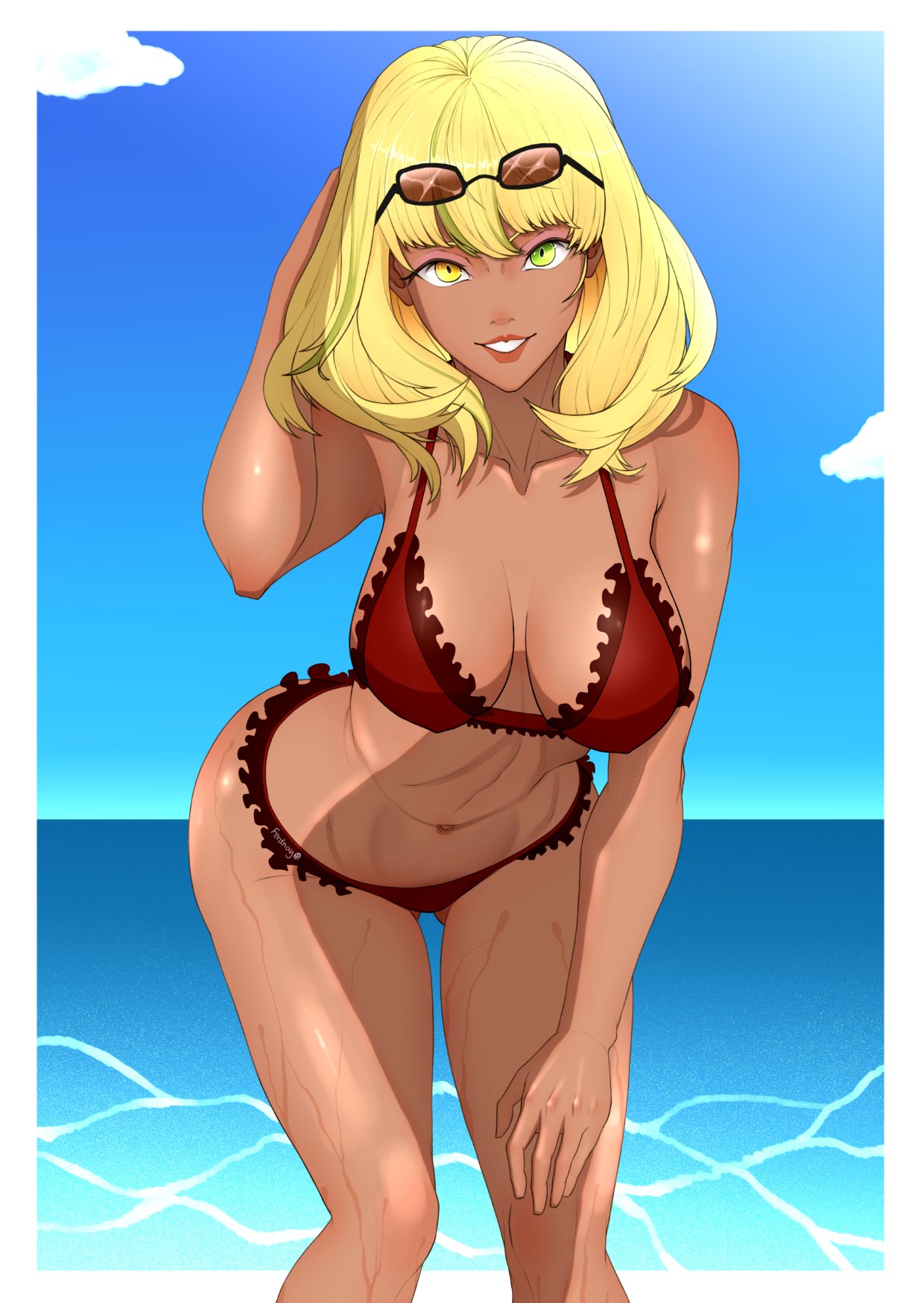 1girls Rule 34 Image