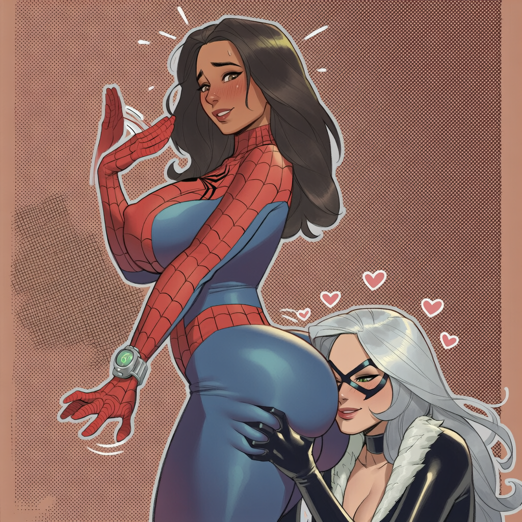 Black Cat (Marvel) Rule 34 Image