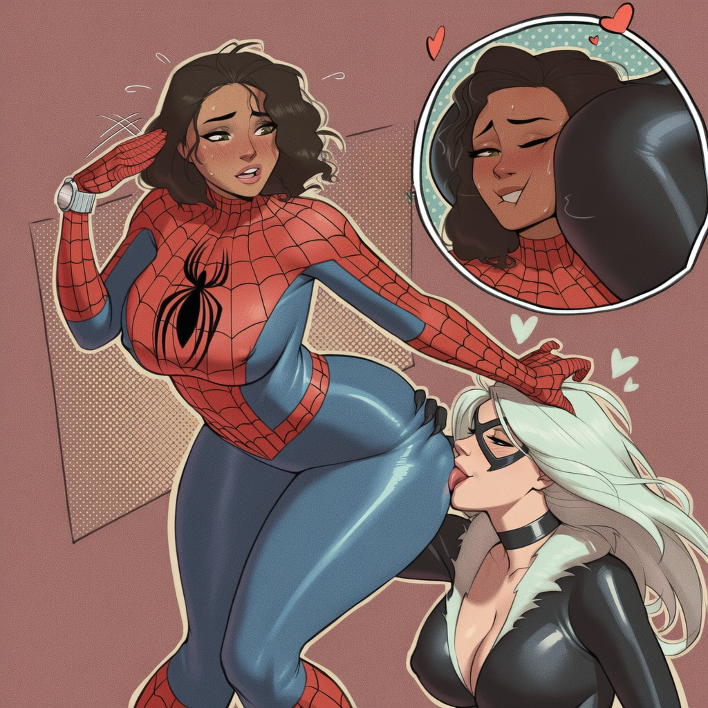 Black Cat (Marvel) Rule 34 Image