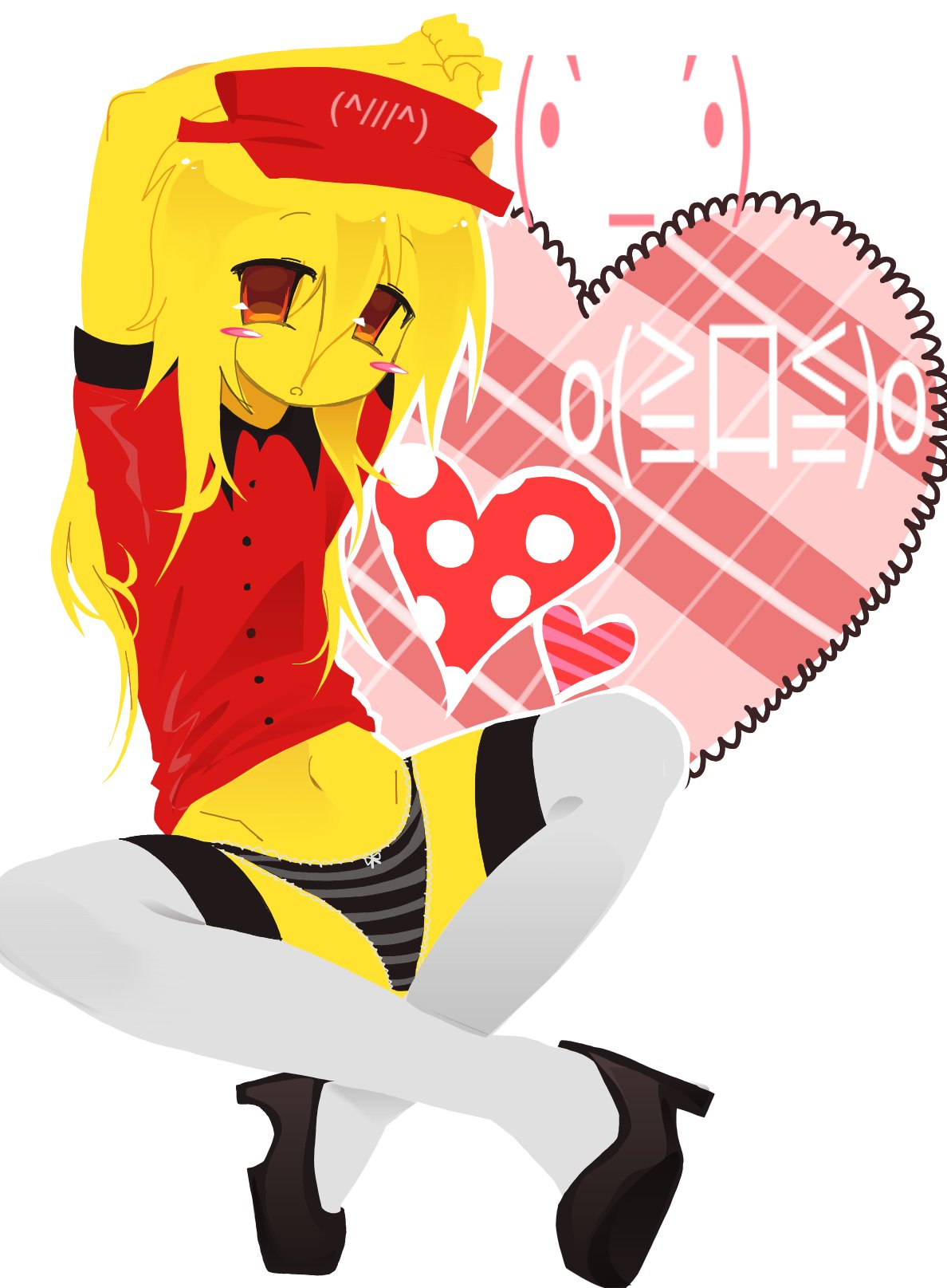 1boy, arms up, belly button, cuntboy, elliot (forsaken), elliot (work at a pizza place), forsaken (roblox), no pants, panties, partially clothed, roblox, roblox game, robloxian, shirt, sk4tergrad1entt, stockings, stomach, tagme, underwear