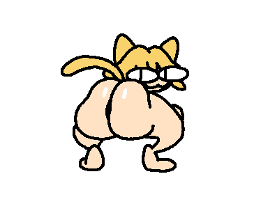 :3, 1girls, 2d, animal ears, animated, anthro, ass, cat ears, feline, female, female only, looking at viewer, looking back, loop, melty blood, meme, neco-arc, overweight female, smile, smug, solo, superiorfox, tail, thick ass, tsukihime, twerk, twerking, type-moon