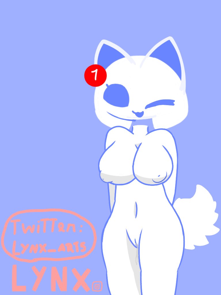 2021, alternate version at source, alternate version available, clyde (discord), discord (app), female, female only, furry, furry female, furry only, lynx arty, nude, tagme