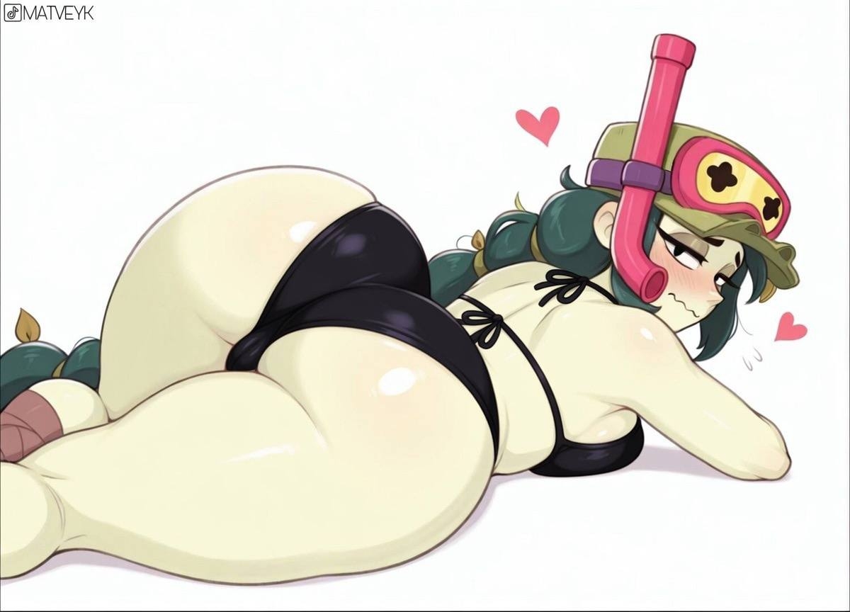 ai generated, alli (brawl stars), bikini, bikini top, tagme