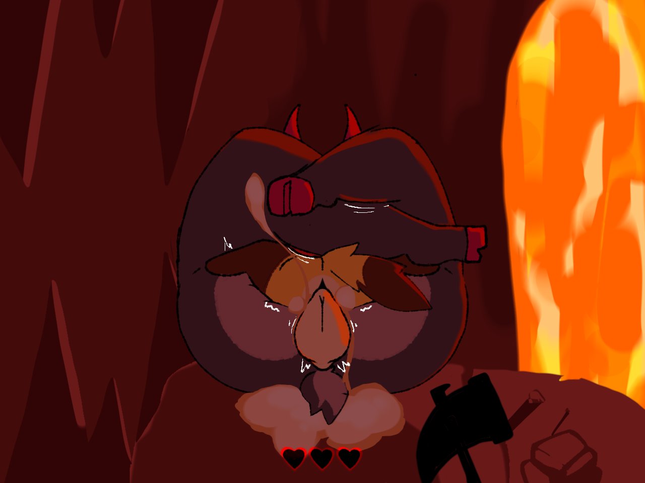 1boy, 1girls, anthro, anthro female, anthro male, anthro on anthro, anthro only, anthro penetrated, anthro penetrating, anthro penetrating anthro, big balls, boss, boss fight, bovid, bovine, canine, caprine, cum, cum inside, cumming, cumming inside, debuff, dripping cum, female, female penetrated, forced, fur, furry, furry female, furry male, furry only, goat, goat girl, health bar, horny female, huge ass, huge balls, humping, larger female, larger penetrated, lava, leg wrap, male, male cub, male penetrating, male penetrating female, male/female, mating press, older female, older female and younger male, older penetrated, orgasm, plap, size difference, smaller male, smaller penetrating, smaller penetrating bigger, sunsetvista, thick, thick ass, thick thighs, trapped between thighs, vaginal penetration, vaginal sex, video game mechanics, wide hips, wrapped, younger male, younger penetrating, younger penetrating older