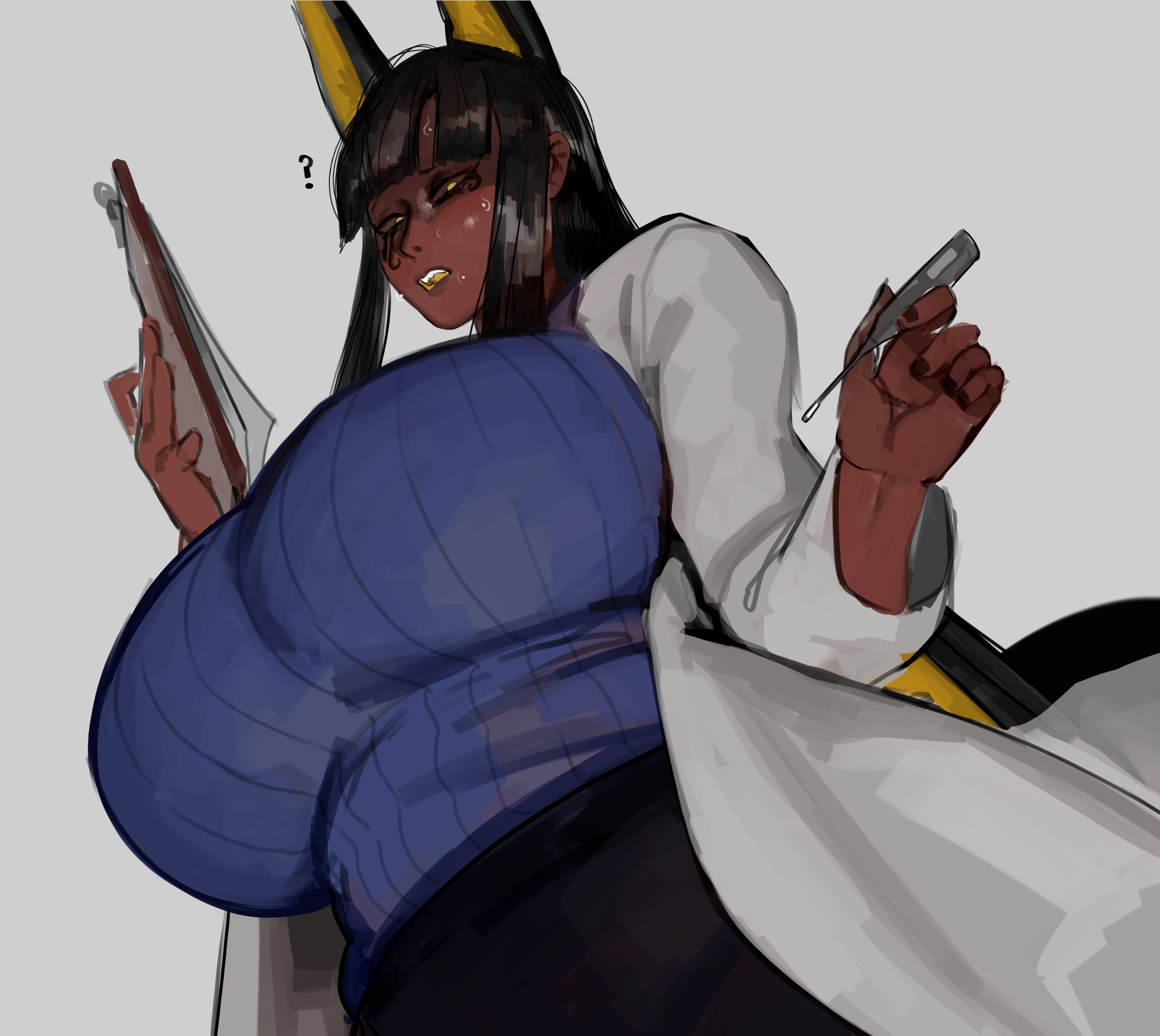1girls, big breasts, breasts, breasts bigger than head, busty, busty female, curvy, curvy body, curvy figure, enormous breasts, fox ears, giant breasts, gigantic breasts, hourglass figure, hourglass figured female, huge breasts, massive breasts, original, original character, pinup, skrats, tits, tits bigger than head, voluptuous, voluptuous female