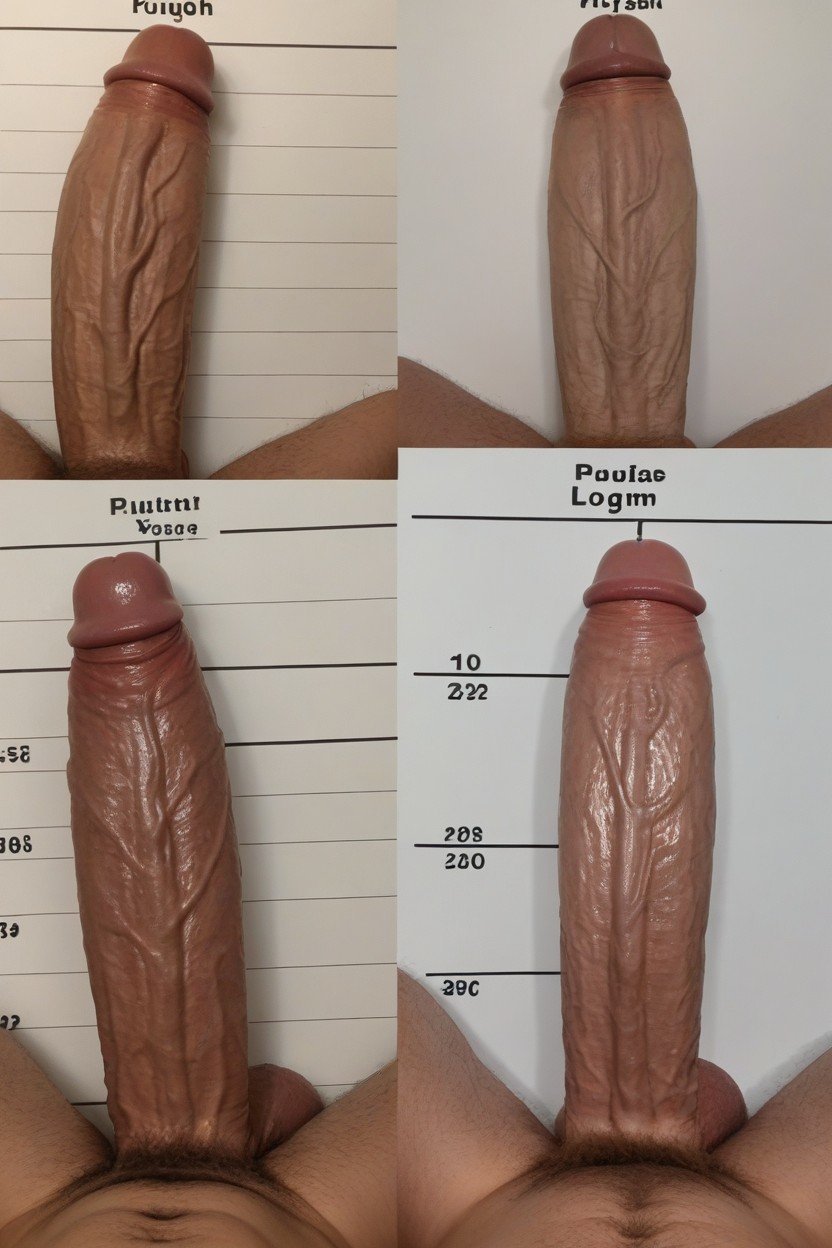 ai generated, balls, chart, furrypornaddiction, gay, huge cock, male, male only, measuring, measuring penis, penis, penis chart, penis comparison, pubes, pubic hair, realism, realistic, veiny penis