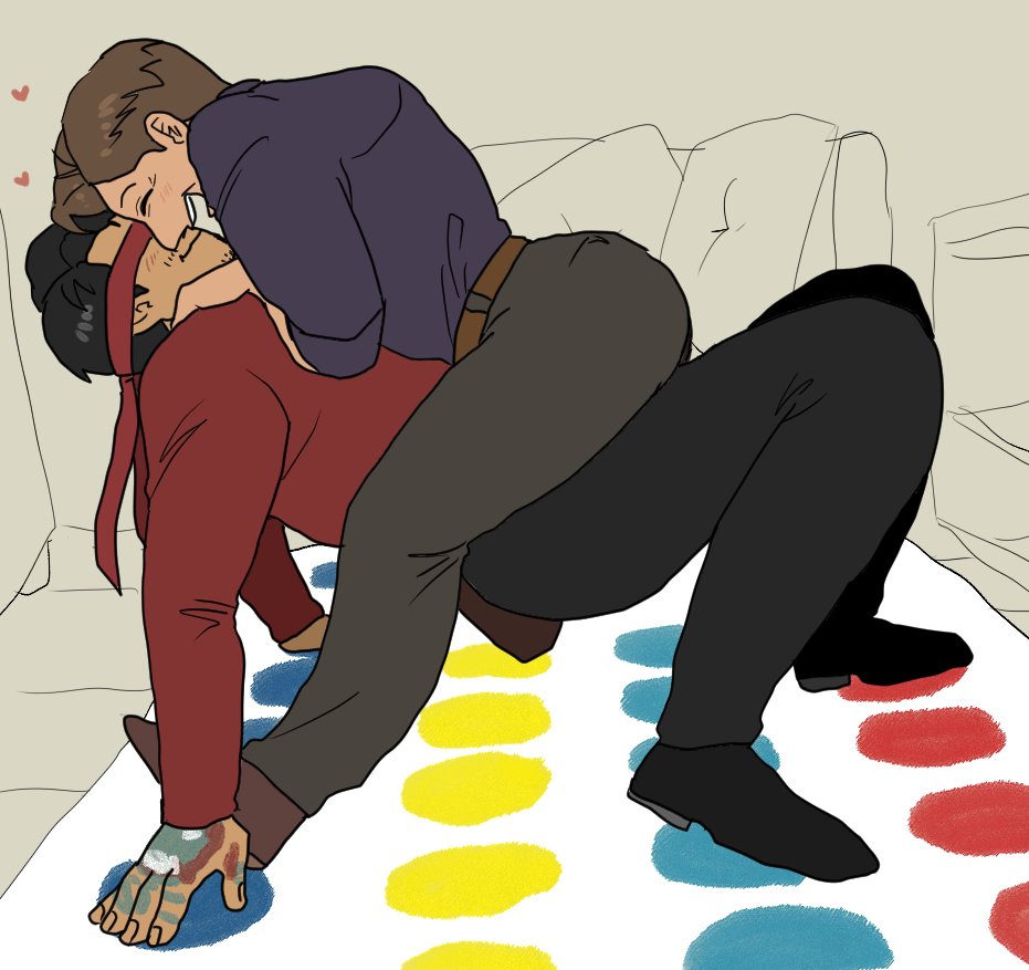 ass, big ass, big butt, blindfold, bubble ass, bubble butt, gay, hammy san863, heart, heart symbol, huge ass, huge butt, johnny cage, johnny cage (new era), kenshi takahashi, male, male only, mortal kombat, mortal kombat 1 (2023), netherrealm studios, round ass, round butt, sitting on lap, thick ass, thick butt, twister, wholesome, yaoi