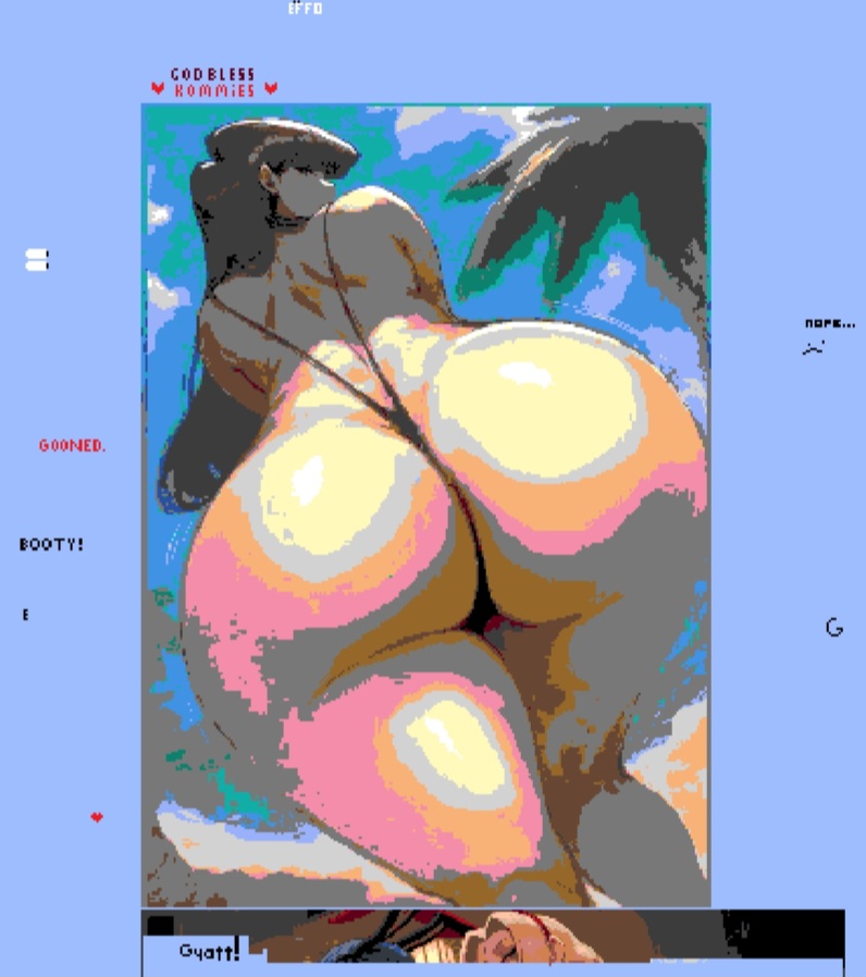 ass, booty, bottom heavy, bubble ass, bubble butt, butt, female, female only, huge ass, komi shouko, komi-san wa komyushou desu, low-angle view, ocean, pixel (artwork), pixel art, pixelated, sea, sling bikini, tagme, unknown artist, wplace