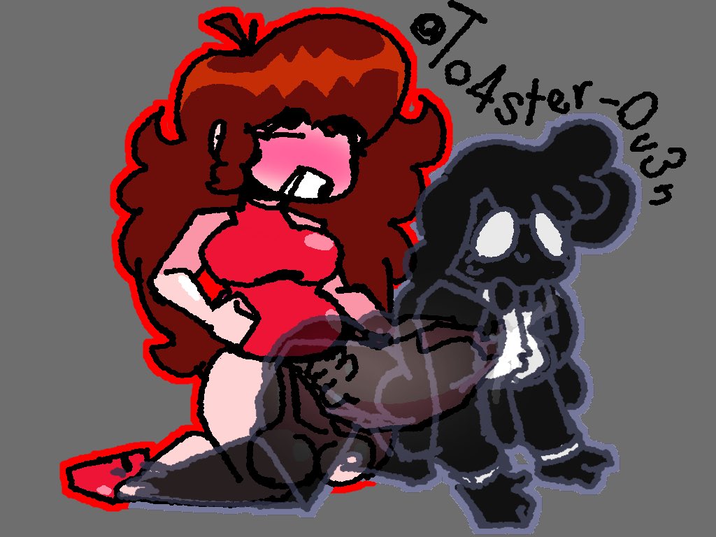 1futa, 1girls, auburn hair, balls, bent over, big balls, big penis, black body, black bowtie, black eyes, black hair, black suit, blush, bowtie, clenched teeth, clothed, clothed female, clothed futa, clothed sex, clothing, cock, cum, cum inside, dick, doggy style, female, friday night funkin, friday night funkin mod, from behind, futa mommy gf, futa on female, futanari, ghost, ghost girl, ghost twins (fnf mod), girlfriend (friday night funkin), heels, huge cock, intersex, large penis, long hair, marie (ghost twins) fnf, on knees, penetration, penis, red dress, red heels, see-through, semen, sex, sex from behind, suit, teeth, teeth clenched, teeth showing, to4ster-0v3n (artist), white eyes, white shirt, wide eyed