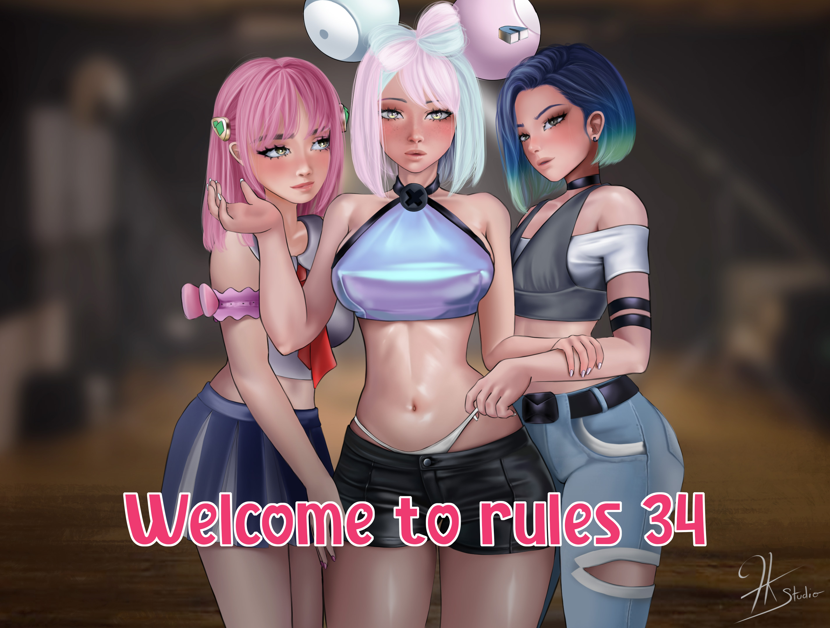 3girls, big ass, big breasts, breasts, female, fkstudio, french kiss studio, iono (pokemon), lacey (pokemon), nintendo, perrin (pokemon), pokemon, pokemon sv