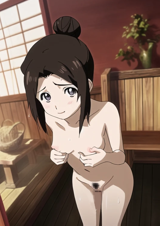 1girls ai_generated fuu nude samurai_champloo