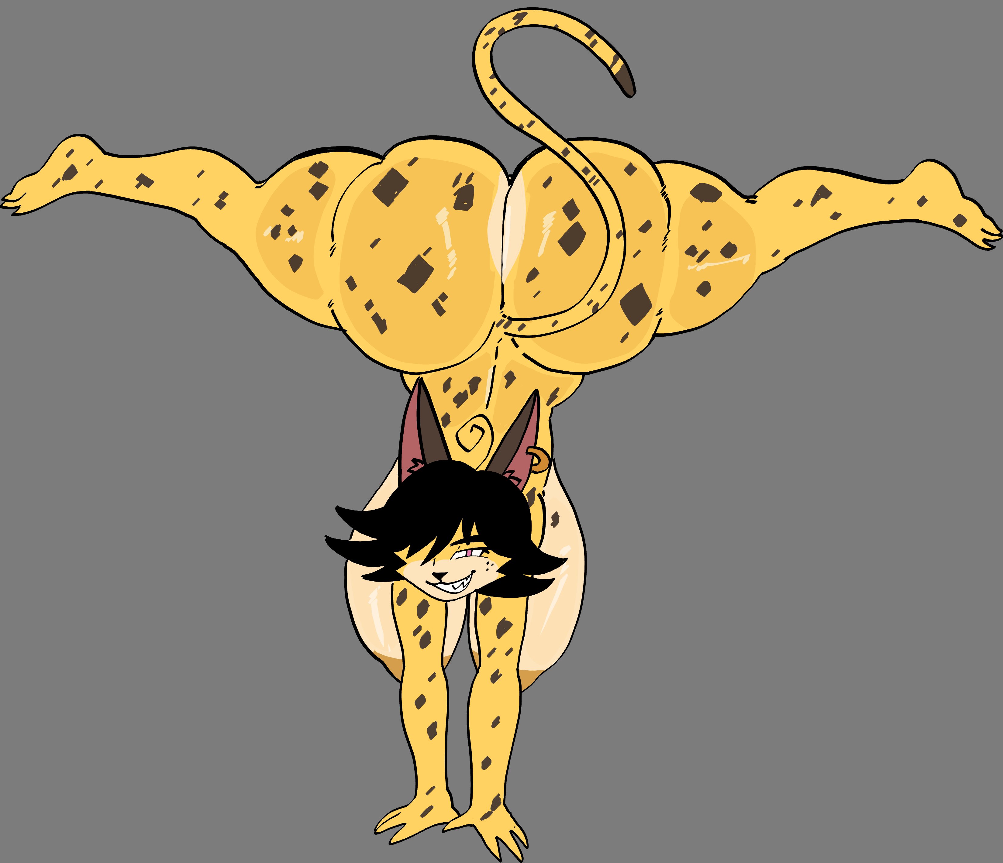 1girls, asscheeks, barefoot, big ass, big booty, big butt, breasts, bubble ass, bubble butt, buttcheeks, cheetah, completely nude, completely nude female, double cheeked up, ear piercing, female, female only, full body, furry, hand stand, handstand, huge ass, huge booty, huge butt, loxy (kenxwhack), loxy cheetah, m00nch33z, mooncheez3, naked, naked female, nude, nude female, oc, original character, plump ass, round ass, round butt, solo, solo female, tail, thick ass, thick butt, thick thighs