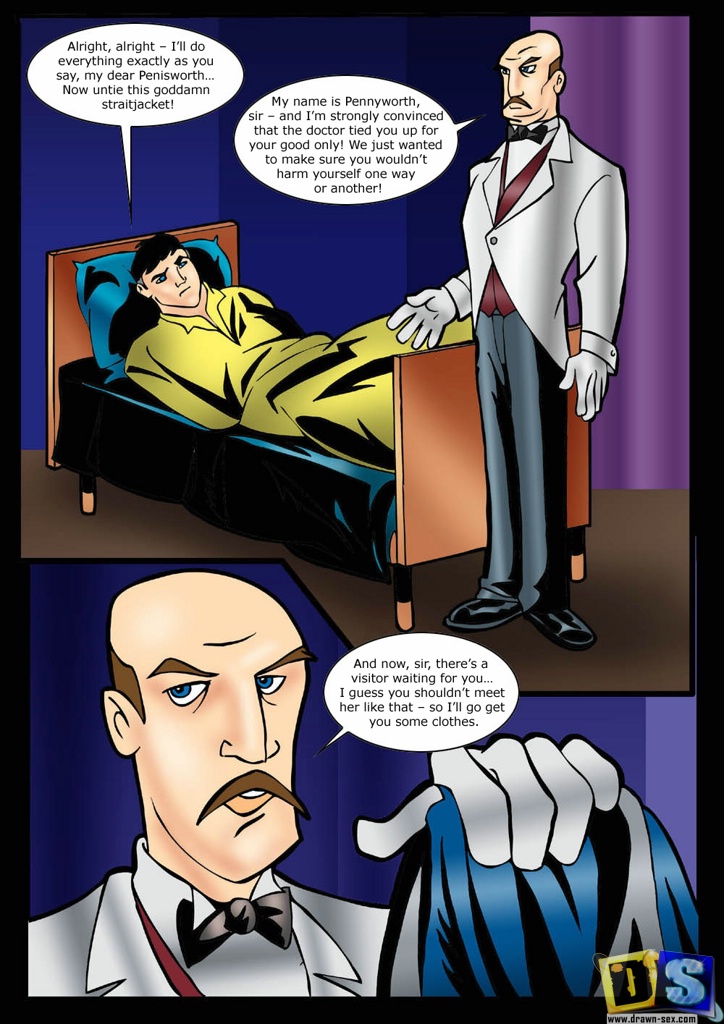 alfred_pennyworth batman batman_(bruce_wayne) batman_(series) bruce_wayne comic dc_comics drawn-sex.com male sanches the_batman