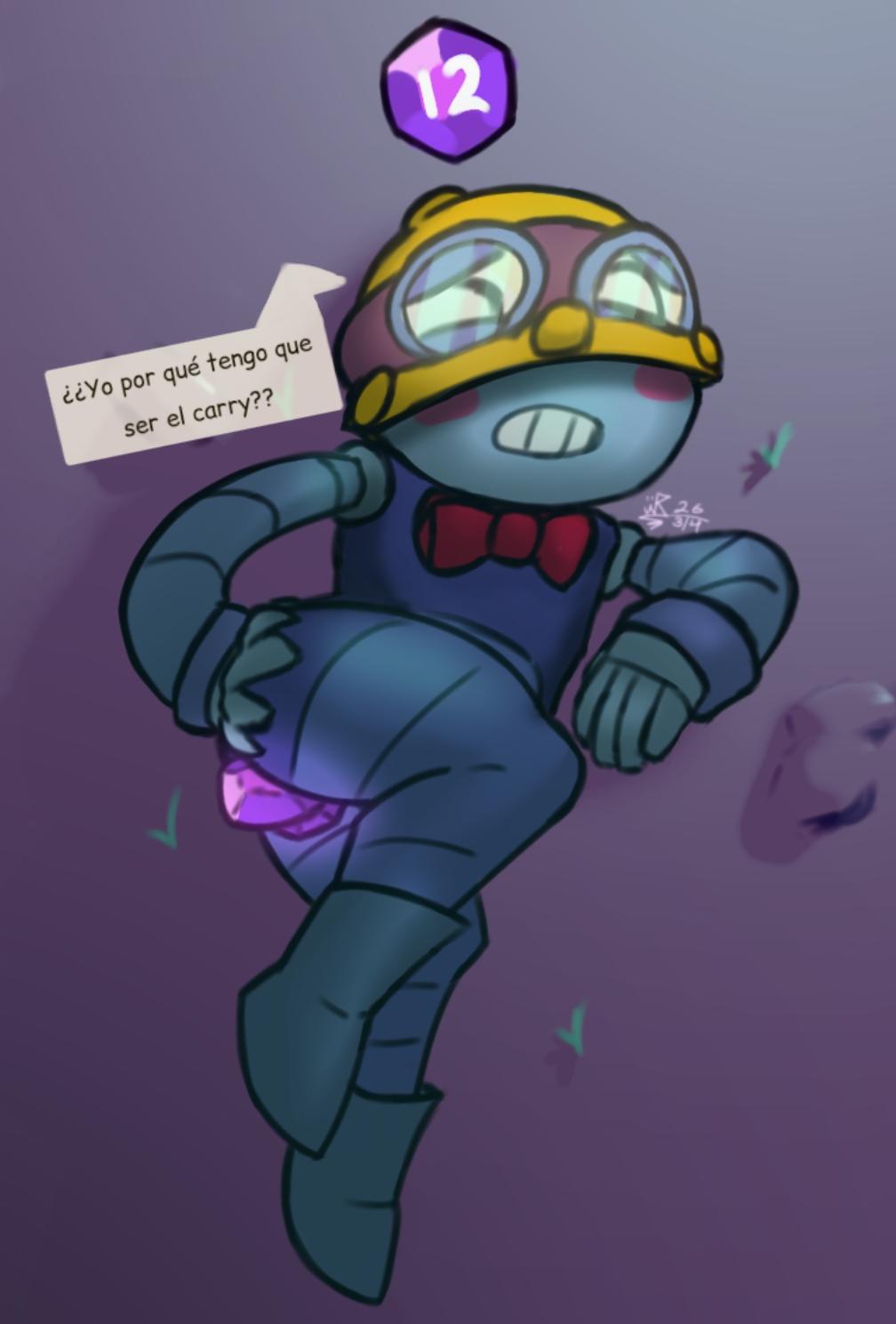 Carl (Brawl Stars) Rule 34 Image