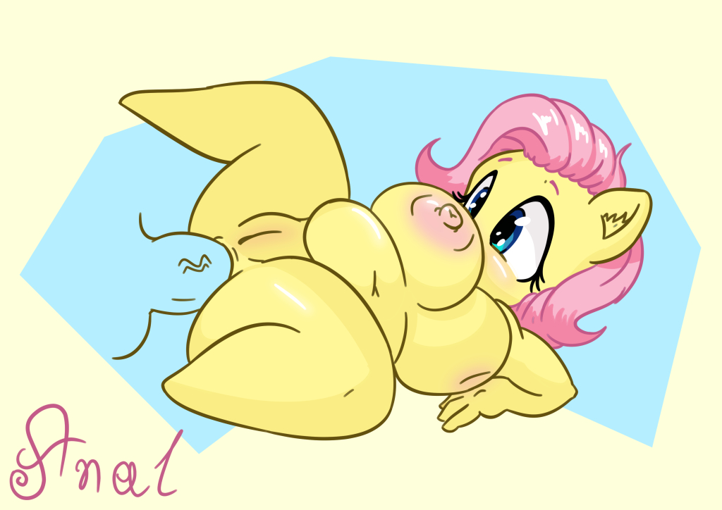 anal anal_sex anthro anus big_breasts breasts equid equine female female_penetrated fluttershy_(mlp) friendship_is_magic fur genitals hair male male/female male_penetrating male_penetrating_female mammal my_little_pony penetration penile penile_penetration penis penis_in_ass pink_hair pussy snus-kun straight_hair thick_thighs yellow_body yellow_fur