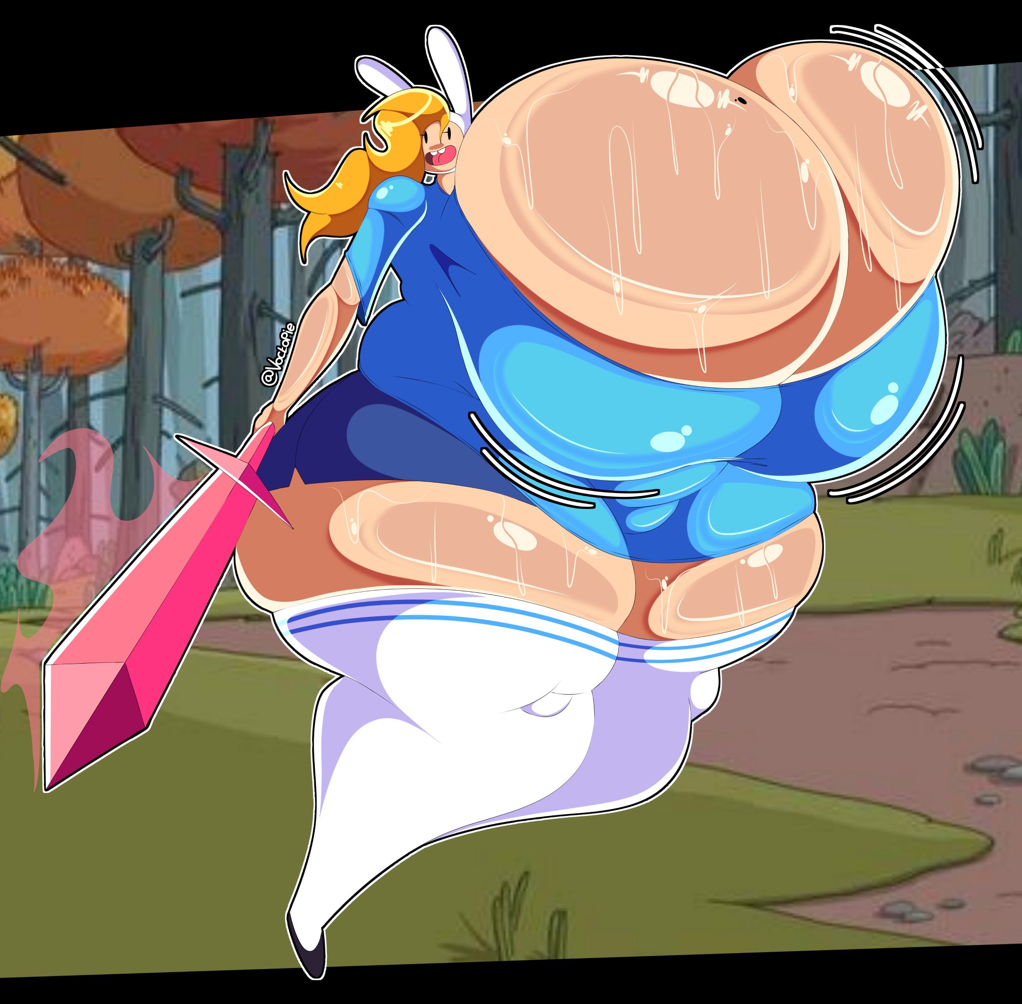 1girls, adventure time, adventure time: fionna & cake, big breasts, big thighs, blonde female, blonde hair, blonde-haired female, cartoon network, clothed, clothed female, clothing, curvaceous, curvaceous body, curvaceous female, curvaceous figure, curvaceous hips, curvaceous thighs, curves, curvy, curvy body, curvy female, curvy figure, curvy hips, female, female focus, female only, fionna and cake, fionna the human girl, giant breasts, giant thighs, gigantic breasts, gigantic thighs, huge breasts, huge thighs, hyper, hyper breasts, hyper thighs, large breasts, large thighs, massive breasts, massive thighs, mommy, mommy milkers, solo, solo female, solo focus, sweat, sweatdrop, sweating, sweaty, sweaty body, sweaty breasts, thicc, thicc thighs, thick, thick hips, thick legs, thick thighs, thighs, voctopie, voluptuous, voluptuous body, voluptuous female