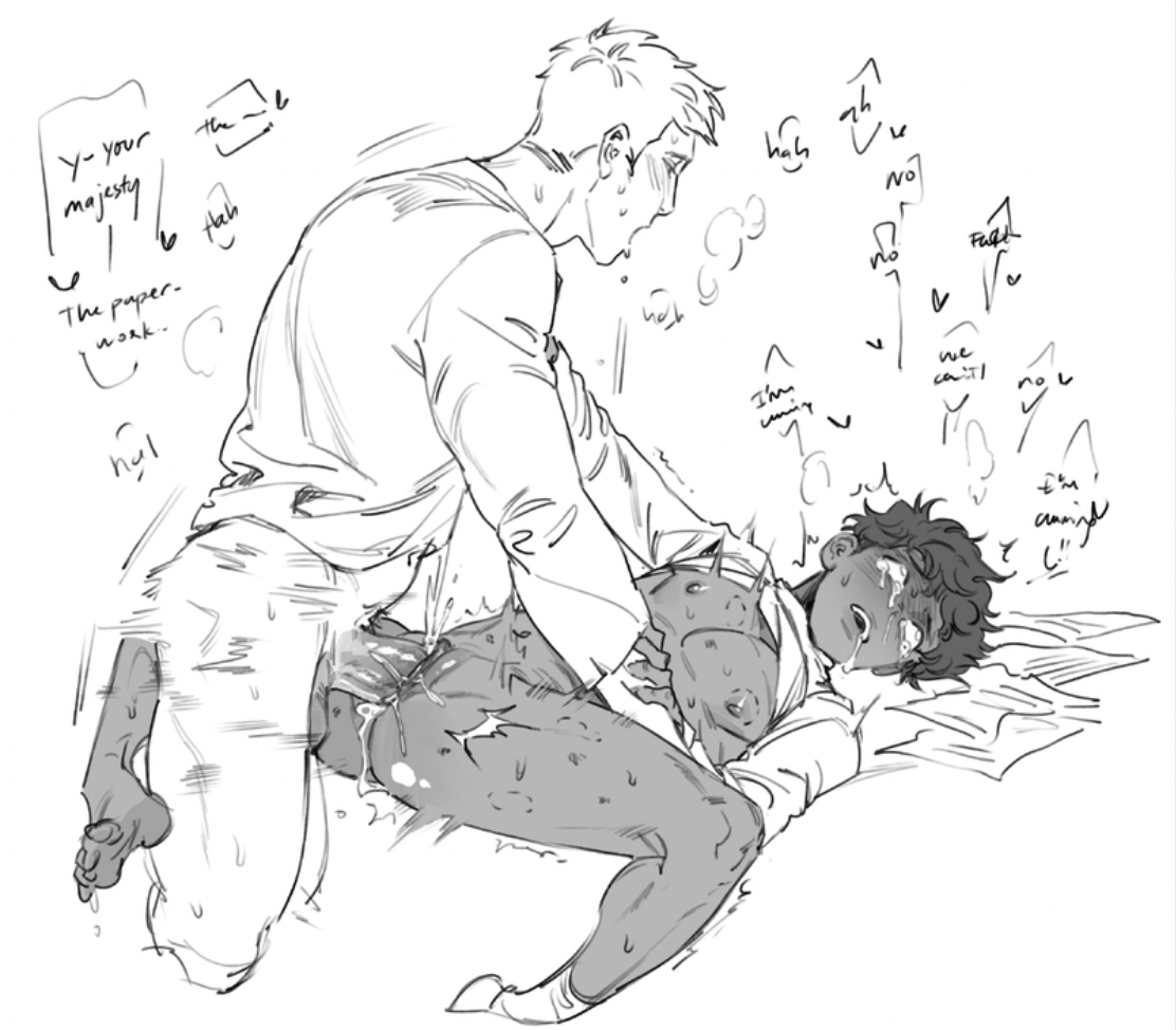 1boy, 1cuntboy, begging to stop, boy rape, crying, cuntboy, dark-skinned male, dark-skinned sub, drooling, dungeon meshi, dyuongv, gay, kabru, laios touden, light-skinned male, male, male on cuntboy, male only, male rape victim, mind break, molestation, noncon, nonconsensual, rape, resisting, size difference, sweat, sweating, tears, yaoi