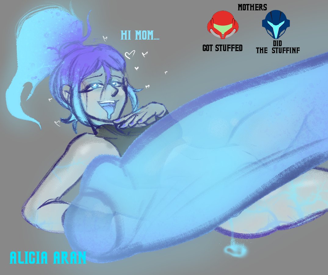 alicia aran(eviltqf), dark samus, dickgirl, eviltqf, futa, futanari, incest, intersex, metroid, mother, nintendo, oc, original, original character, original characters, phazon, samus aran, trans woman